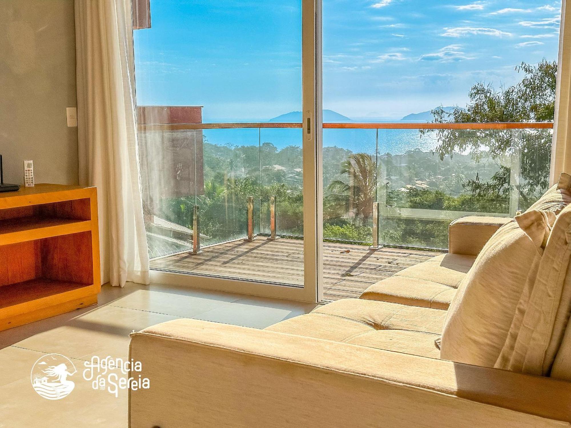 Linda Casa Com Vista Incrivel Em Condominio No Sul Da Ilha Ilhabela Exterior photo