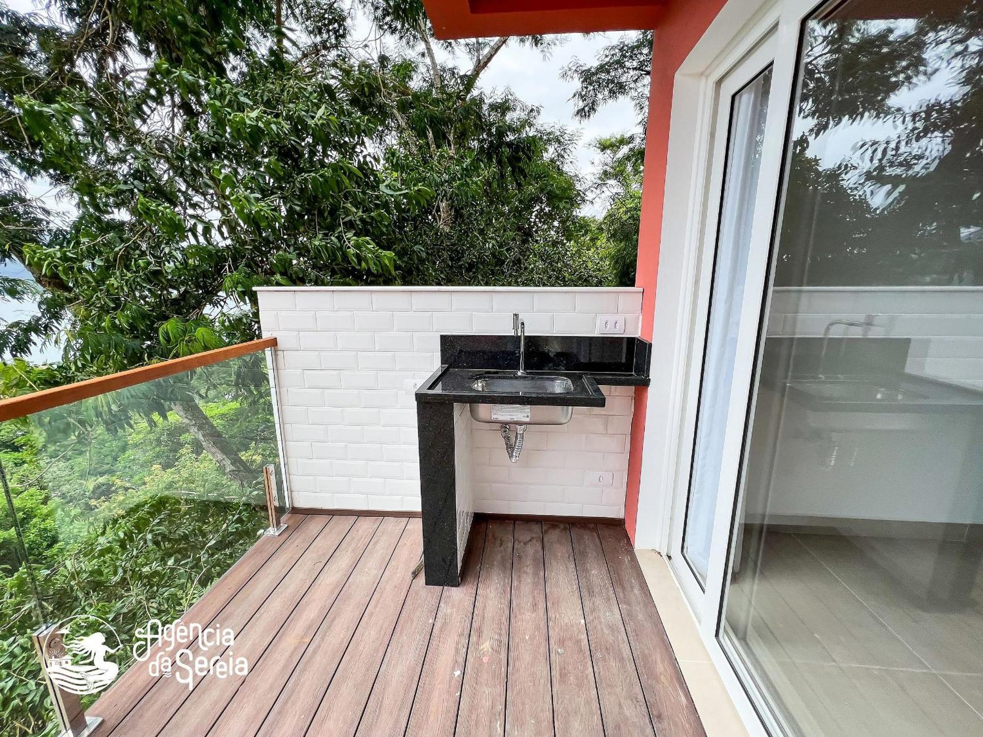 Linda Casa Com Vista Incrivel Em Condominio No Sul Da Ilha Ilhabela Exterior photo